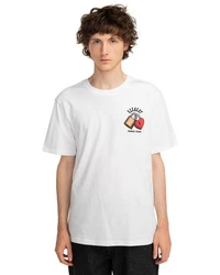 Element T-Shirt Lovers Lock Weiß/Rot