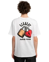 Element T-Shirt Lovers Lock Weiß/Rot