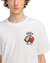 Element T-Shirt Lovers Lock Weiß/Rot