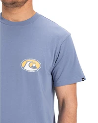 Quiksilver T-Shirt Ev Flower Chaos Blau/Hellblau