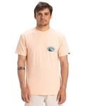 Quiksilver T-Shirt Ev Flower Chaos Rosa/Orange/Beige