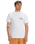 Quiksilver T-Shirt Ev Flower Chaos Weiß/Orange/Creme