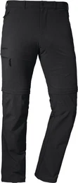 Schffel Outdoorhose Pants Koper1 Zip Off BLACK