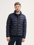 TOM TAILOR Outdoorjacke Hybrid Lightweight Steppjacke Dunkelblau/Blau/Hellblau