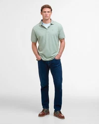 Barbour Poloshirt Polo Taverham Hellgrün/Grün