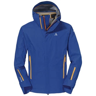 Schöffel Hardshelljacke Sass Maor Herren Blau/Hellblau