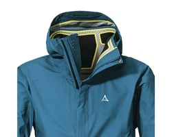 Schöffel Hardshelljacke Sass Maor Herren Hellblau/Blau/Türkis/Pastell