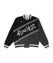 Sweatjacke Mitchell and Ness x Kickz AWU Jacke Polyester