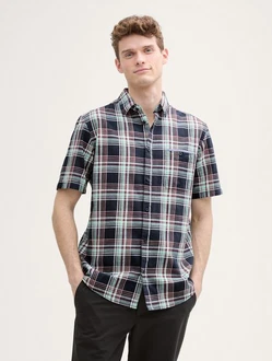 TOM TAILOR Kurzarmhemd Regular Fit