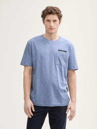 T-Shirt T-Shirt mit Brusttasche