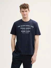 T-Shirt T-Shirt aus Baumwolle mit Print