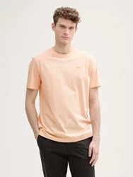 TOM TAILOR T-Shirt mit Logo-Print Orange
