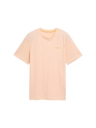 TOM TAILOR T-Shirt mit Logo-Print Orange