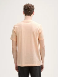 TOM TAILOR T-Shirt mit Logo-Print Orange