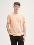 TOM TAILOR T-Shirt mit Logo-Print Orange