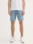 TOM TAILOR Jeansshorts TTJOSH Regular Slim Hellblau/Blau