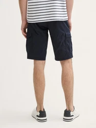 TOM TAILOR Bermudas Shorts Dunkelblau/Blau