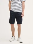 TOM TAILOR Bermudas Shorts Dunkelblau/Blau