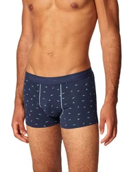 Skiny Retro Pants Herren 2er Pack (2-St) Dunkelblau/Blau