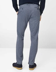 EUREX by BRAX Chinohose Style THILO Dunkelblau/Grau/Blau