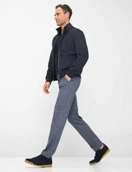 EUREX by BRAX Chinohose Style THILO Dunkelblau/Grau/Blau