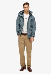 Superdry Outdoorjacke HOOD ULTIMATE EMB WINDBREAKER Grau