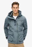 Superdry Outdoorjacke HOOD ULTIMATE EMB WINDBREAKER Grau