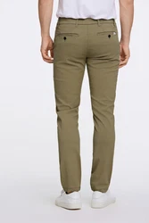 LINDBERGH Chinohose Four-Pocket Style Khaki/Dunkelgrün