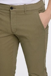 LINDBERGH Chinohose Four-Pocket Style Khaki/Dunkelgrün