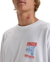 Billabong T-Shirt Lunch Break Weiß/Creme/Grau