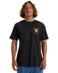 Billabong T-Shirt Lunch Break Schwarz/Rot/Dunkelblau/Grau