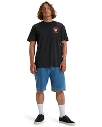 Billabong T-Shirt Lunch Break Schwarz/Rot/Dunkelblau/Grau