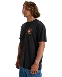 Billabong T-Shirt Lunch Break Schwarz/Rot/Dunkelblau/Grau