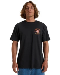 Billabong T-Shirt Lunch Break Schwarz/Rot/Dunkelblau/Grau
