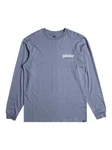 Quiksilver T-Shirt Three Tree Grau/Hellblau/Blau/Dunkelblau