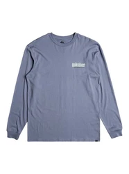 Quiksilver T-Shirt Three Tree Grau/Hellblau/Blau/Dunkelblau