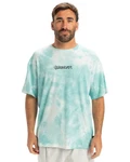 Quiksilver T-Shirt Frog Ritual hellblau/rosa/schwarz/weiß