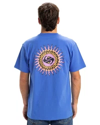 Quiksilver T-Shirt EV Beach Blast Blau/Hellblau