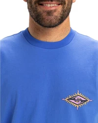 Quiksilver T-Shirt EV Beach Blast Blau/Hellblau