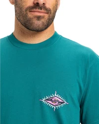 Quiksilver T-Shirt EV Beach Blast Türkis/Grün