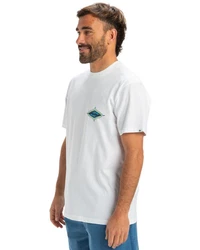Quiksilver T-Shirt EV Beach Blast Weiß/Blau/Hellblau