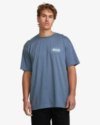 Billabong T-Shirt Runner Premium Blau/Hellblau