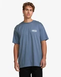 Billabong T-Shirt Runner Premium Blau/Hellblau