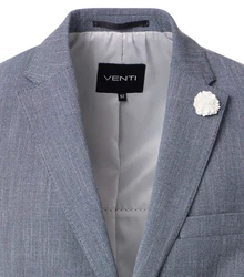 VENTI Sakko uni Blau/Grau/Dunkelblau