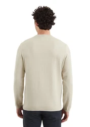 Marc O'Polo Rundhalspullover Khaki