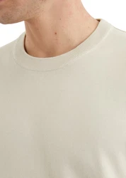 Marc O'Polo Rundhalspullover Khaki