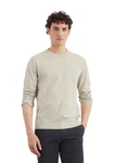 Marc O'Polo Rundhalspullover Khaki