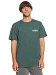 Quiksilver T-Shirt Omni Sign Grün/Dunkelgrün