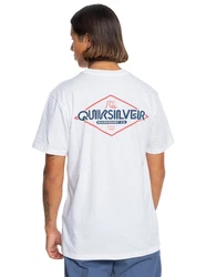 Quiksilver T-Shirt Omni Sign Weiß/Creme