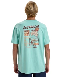Billabong T-Shirt Dreamy Place Grün/Türkis/Blau